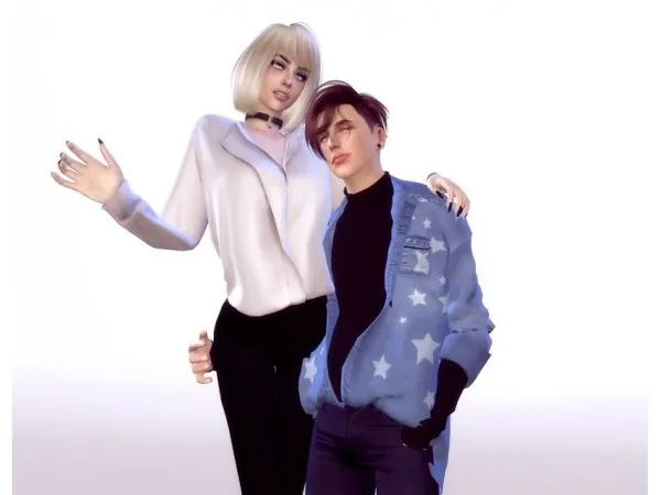 Alpha Couple poses of dukeness by simsfinds - The Sims 4 Custom Content