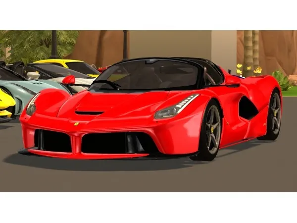 2017 Ferrari Laferrari Aperta by Tylerwcars - The Sims 4 Custom Content