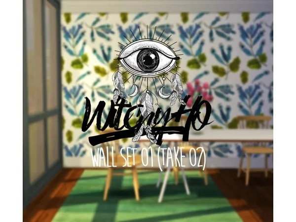 Witchy Ho Wall Set 01 (Take 02) by bluehoppersimming