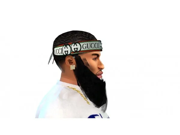 Alpha DIVERSEDKING AMDADDYBEARD by simsfinds - The Sims 4 Custom Content