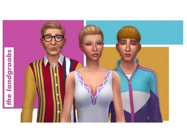 Maxis Match the landgraabs by simsfinds - The Sims 4 Custom Content
