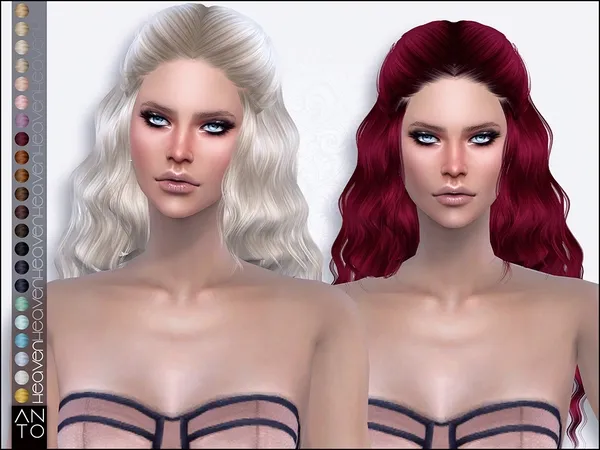 Alpha Anto Heaven (Hairstyle) by thesimsresource - The Sims 4 Custom Content
