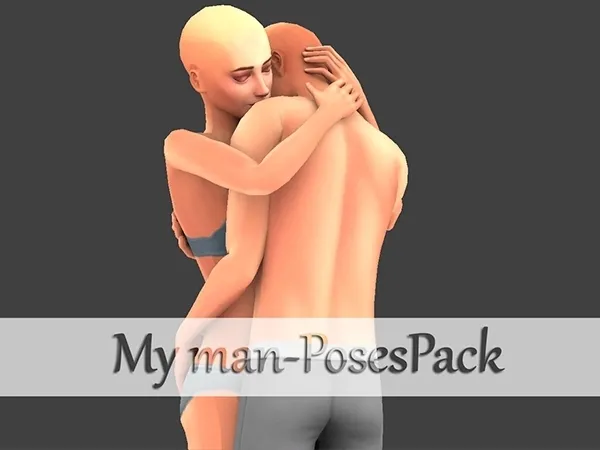 Alpha (Sn) My man_PosesPack - The Sims 4 Custom Content