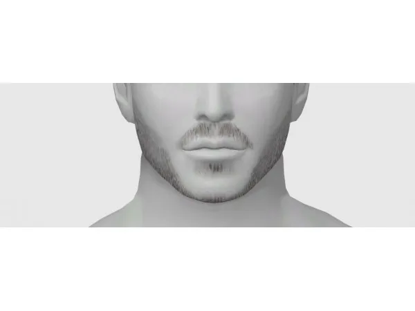 Maxis Match The Pathfinder FacialHair 2 by simsfinds - The Sims 4 Custom Content