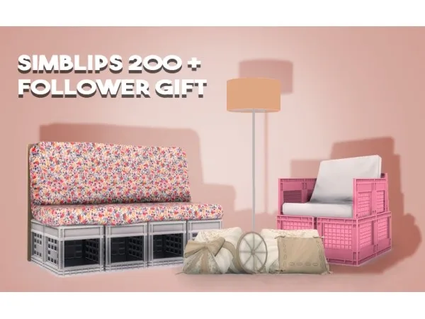 Alpha SIMBLIPS 200 FOLLOWER GIFT by simsfinds - The Sims 4 Custom Content