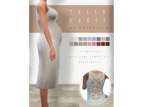 Tessa Dress by anessasims