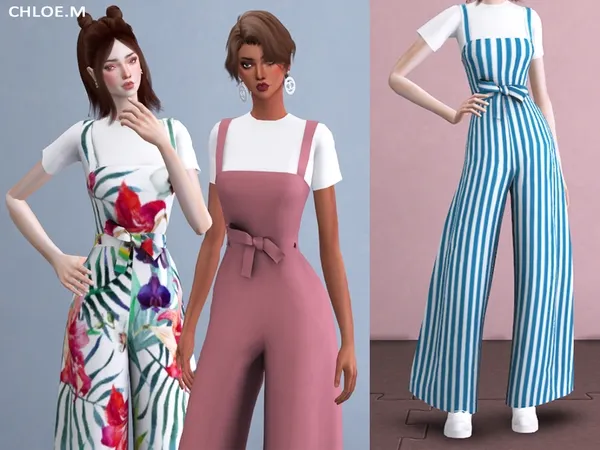 Alpha Jumpsuit 02 by thesimsresource - The Sims 4 Custom Content