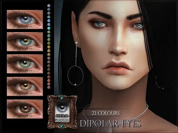 Alpha Dipolar Eyes - The Sims 4 Custom Content