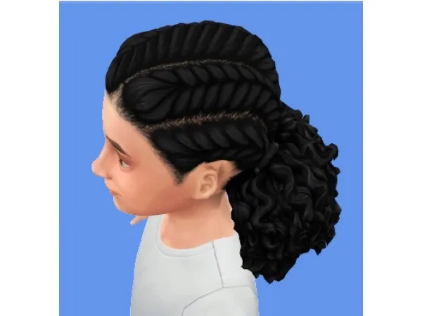 NO MORE BLUE HAIR  (TS4) by dopecherryblossomheart