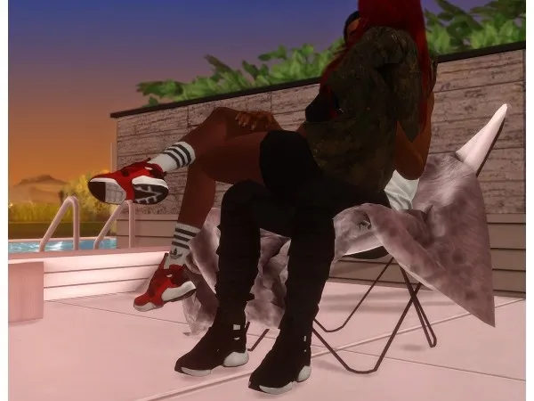 Alpha No Name Sneakers by simsfinds - The Sims 4 Custom Content