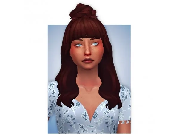 Maxis Match CYNTHIA HAIR sims by naevys - The Sims 4 Custom Content