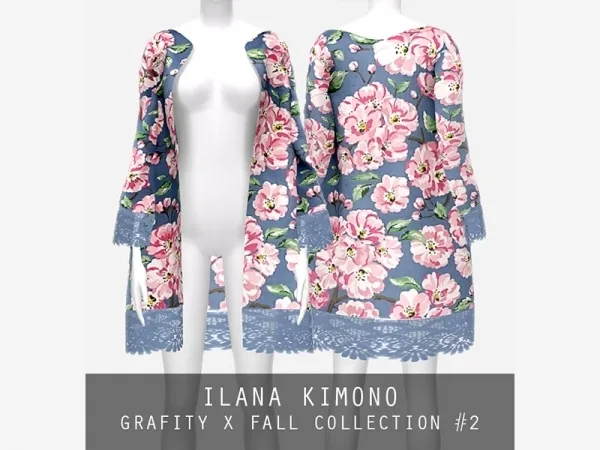 Alpha Ilana Kimono - The Sims 4 Custom Content