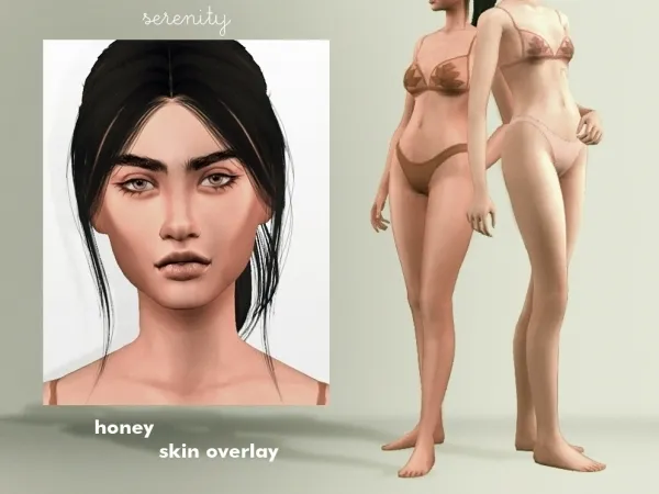 Alpha Honey Skin by serenity-cc - The Sims 4 Custom Content