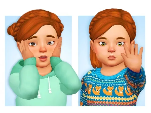 Maxis Match ALYSSA CHANDELIER HAIR sims by simsfinds - The Sims 4 Custom Content