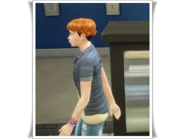 Maxis Match 2 Colours Bob by simsfinds - The Sims 4 Custom Content