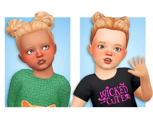 Maxis Match EVIE HARRIS HAIR sims by simsfinds - The Sims 4 Custom Content