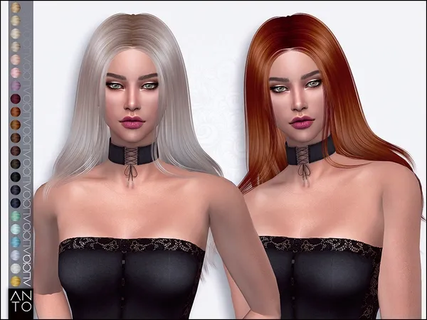 Alpha Anto Alicia (Hairstyle) by thesimsresource - The Sims 4 Custom Content