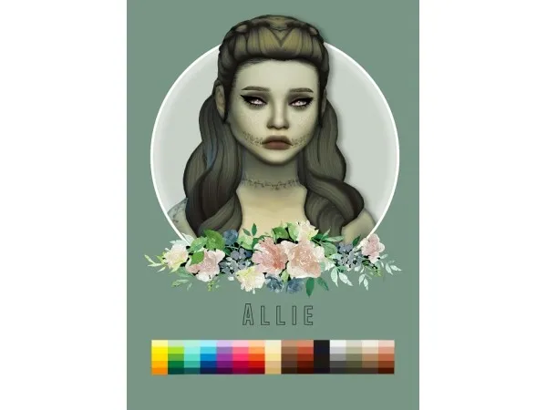 Maxis Match enriques4s Allie Hair by simsfinds - The Sims 4 Custom Content