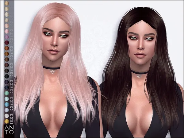 Alpha Anto Brielle (Hairstyle) by thesimsresource - The Sims 4 Custom Content