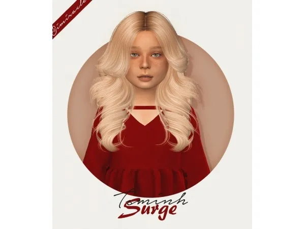 Alpha Tsminh Sims Surge Kids Version by simsfinds - The Sims 4 Custom Content