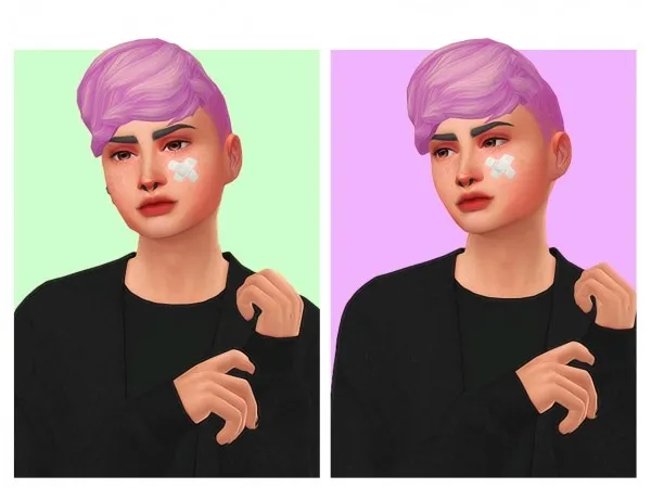 Maxis Match Camisado hair by simsfinds - The Sims 4 Custom Content