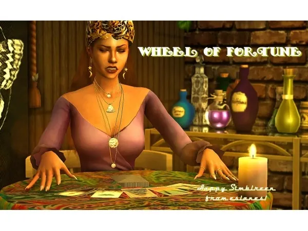 Maxis Match Wheel of Fortune poses by simsfinds - The Sims 4 Custom Content