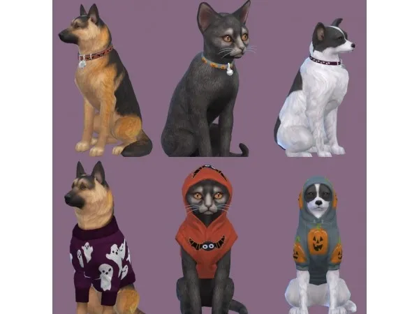 Maxis Match Pets Halloween Items by chatterboxsims586 - The Sims 4 Custom Content