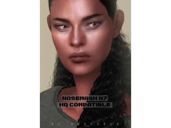 Alpha NOSEMASK N7 by simsfinds - The Sims 4 Custom Content