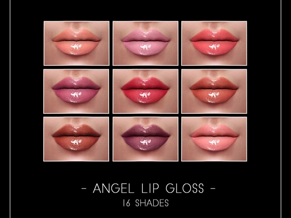 Angel Lip Gloss - The Sims 4 Download - SimsFinds.com