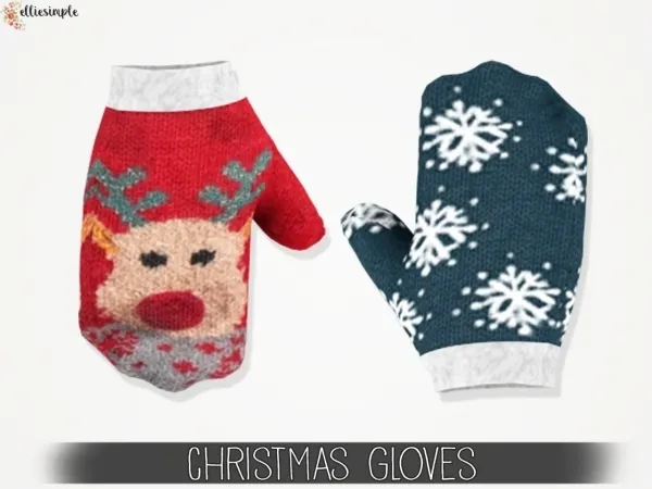 Elliesimple - Christmas Gloves (unisex)