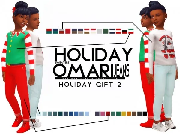 Maxis Match HOLIDAY GIFT 2 by onyxsims - The Sims 4 Custom Content