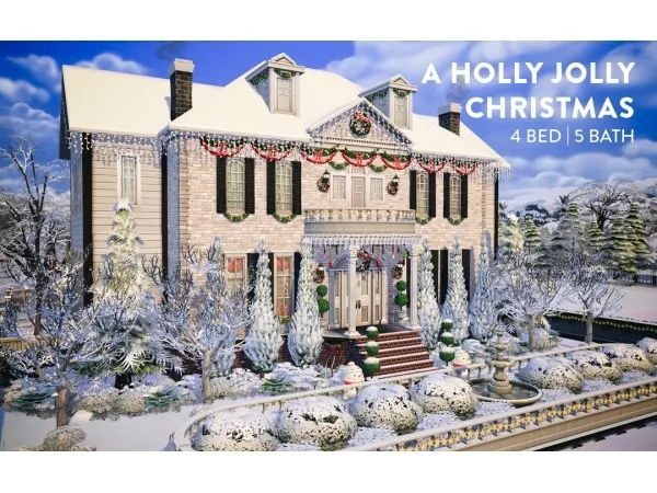 Maxis Match A Holly Jolly Christmas by whyeverr - The Sims 4 Custom Content