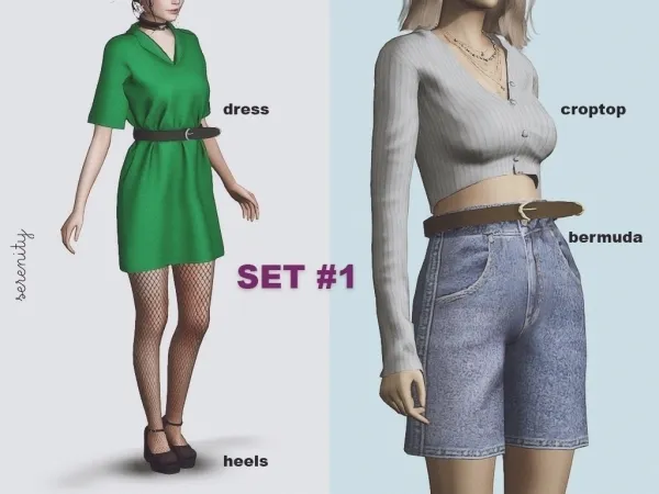 Alpha Set 1 - The Sims 4 Custom Content