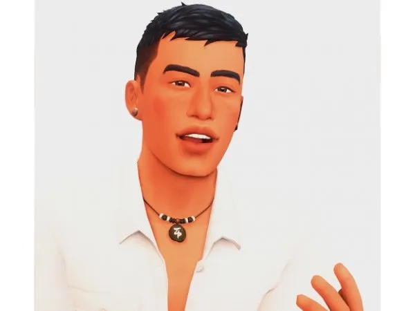 Maxis Match David Hanna by simsfinds - The Sims 4 Custom Content