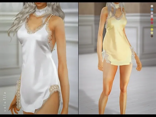 Alpha Alma Dress by volatile-sims - The Sims 4 Custom Content