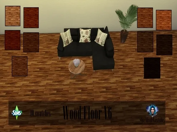 Alpha Wood Floor V6 - The Sims 4 Custom Content