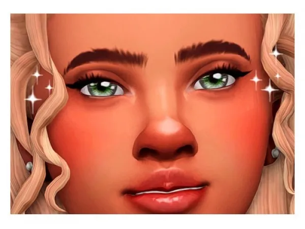 Maxis Match Not quite monobrows by geekism - The Sims 4 Custom Content