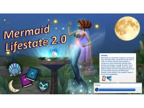 Maxis Match Mermaid Lifestate 20 by Gaybie - The Sims 4 Custom Content
