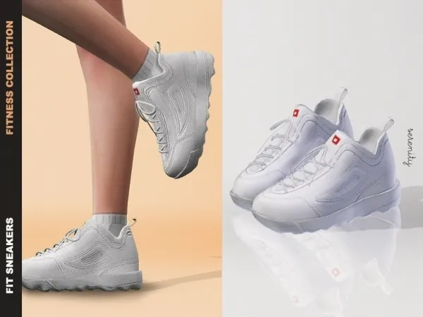 Mix Fit Sneakers by serenity-cc - The Sims 4 Custom Content