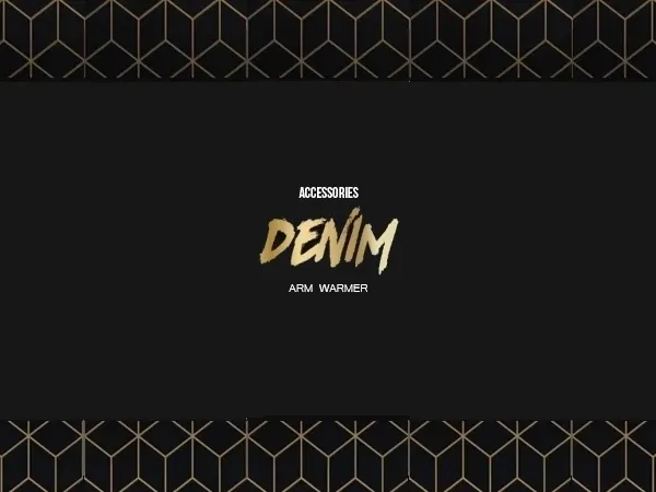 Alpha SlayClassy Denim Arm Warmer - The Sims 4 Custom Content