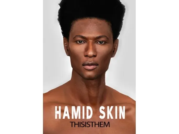 Alpha thisisthem Hamids Skin - The Sims 4 Custom Content