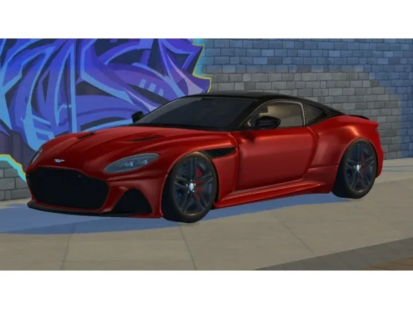Alpha tylerwcars 2019 Aston Martin DBS Supperleggera - The Sims 4 Custom Content