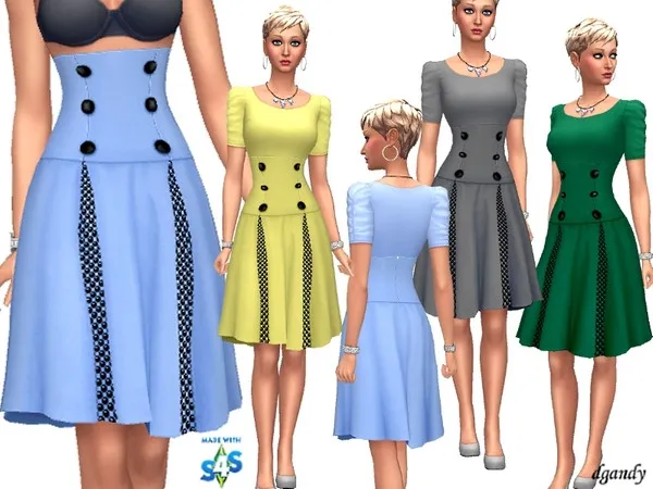 Maxis Match Skirt 201903_04 - The Sims 4 Custom Content