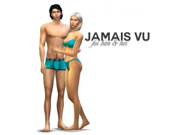 jamais vu; for him & her by simgguk
