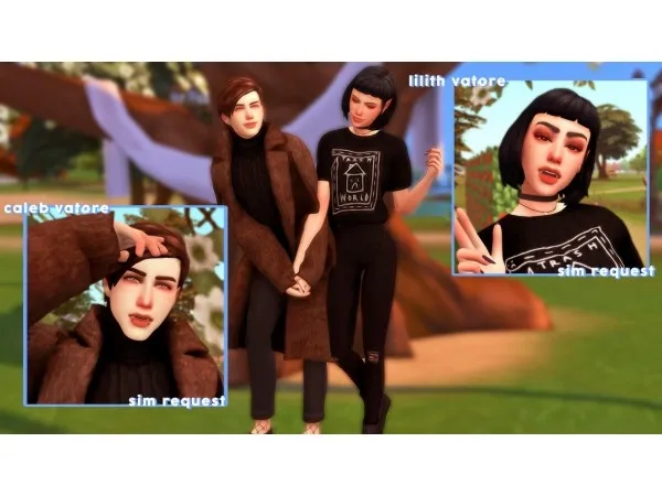 Maxis Match infinityonsims the vatores you know their traits - The Sims 4 Custom Content