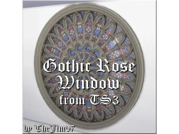 Gothic Rose Window by TheJim07