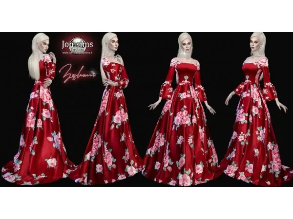 Mix Zeslaemi Robe by jomsimscreations - The Sims 4 Custom Content