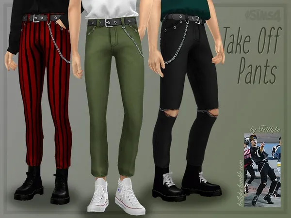 Maxis Match Trillyke Take Off Pants by thesimsresource - The Sims 4 Custom Content