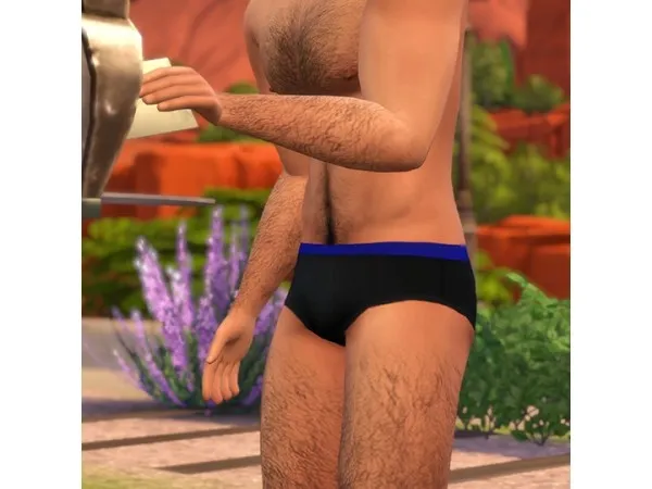 Maxis Match glammoose Masculine Briefs - The Sims 4 Custom Content