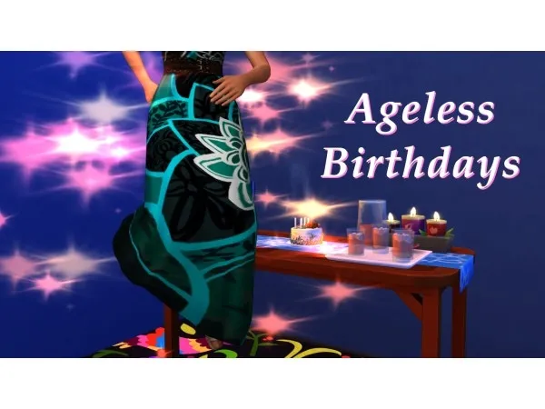 Maxis Match Ageless Birthdays by simsfinds - The Sims 4 Custom Content